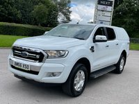 USED 2017 66 FORD RANGER 2.2 LIMITED 4X4 DCB TDCI 4d 148 BHP PRICE 14050 + VAT 2810 TOTAL =16860