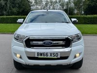 USED 2017 66 FORD RANGER 2.2 LIMITED 4X4 DCB TDCI 4d 148 BHP PRICE 14050 + VAT 2810 TOTAL =16860
