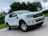 USED 2017 66 FORD RANGER 2.2 LIMITED 4X4 DCB TDCI 4d 148 BHP PRICE 14050 + VAT 2810 TOTAL =16860
