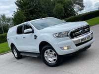 USED 2017 66 FORD RANGER 2.2 LIMITED 4X4 DCB TDCI 4d 148 BHP PRICE 14050 + VAT 2810 TOTAL =16860