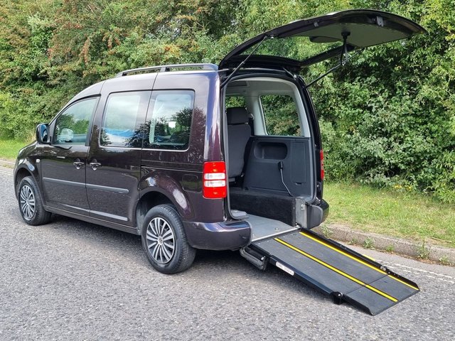 View our Volkswagen Caddy Life 3 Seat Auto Wheelchair Accessible Disabled Access Vehcile WAV