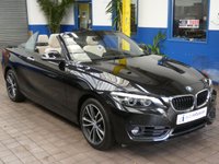 USED 2020 20 BMW 2 SERIES 1.5 218I SPORT 2d 134 BHP STUNNING EXAMPLE SAT NAV LEATHER PARKING SENSORS GENUINE LOW MILEAGE 1 OWNER SERVICE HISTORY 6 MONTHS GOLD WARRANTY