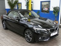 USED 2020 20 BMW 2 SERIES 1.5 218I SPORT 2d 134 BHP STUNNING EXAMPLE SAT NAV LEATHER PARKING SENSORS GENUINE LOW MILEAGE 1 OWNER SERVICE HISTORY 6 MONTHS GOLD WARRANTY