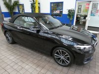 USED 2020 20 BMW 2 SERIES 1.5 218I SPORT 2d 134 BHP STUNNING EXAMPLE SAT NAV LEATHER PARKING SENSORS GENUINE LOW MILEAGE 1 OWNER SERVICE HISTORY 6 MONTHS GOLD WARRANTY