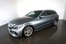 USED 2020 69 MERCEDES-BENZ C-CLASS 2.0 C 220 D AMG LINE EDITION 5d AUTO-2 OWNER CAR FINISHED IN SELENITE GREY WITH BLACK LEATHER-REVERSE CAMERA-ACTIVE PARK ASSIST-BLUETOOTH-CRUISE CONTROL-ELECTRIC FOLDING MIRRORS-DAB RADIO-AUTOMATIC HIGH BEAM CONTROL PLUS-HEATED SEATS-KEYLESS SATRT-18