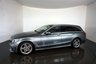 USED 2020 69 MERCEDES-BENZ C-CLASS 2.0 C 220 D AMG LINE EDITION 5d AUTO-2 OWNER CAR FINISHED IN SELENITE GREY WITH BLACK LEATHER-REVERSE CAMERA-ACTIVE PARK ASSIST-BLUETOOTH-CRUISE CONTROL-ELECTRIC FOLDING MIRRORS-DAB RADIO-AUTOMATIC HIGH BEAM CONTROL PLUS-HEATED SEATS-KEYLESS SATRT-18