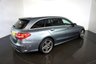 USED 2020 69 MERCEDES-BENZ C-CLASS 2.0 C 220 D AMG LINE EDITION 5d AUTO-2 OWNER CAR FINISHED IN SELENITE GREY WITH BLACK LEATHER-REVERSE CAMERA-ACTIVE PARK ASSIST-BLUETOOTH-CRUISE CONTROL-ELECTRIC FOLDING MIRRORS-DAB RADIO-AUTOMATIC HIGH BEAM CONTROL PLUS-HEATED SEATS-KEYLESS SATRT-18