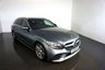 USED 2020 69 MERCEDES-BENZ C-CLASS 2.0 C 220 D AMG LINE EDITION 5d AUTO-2 OWNER CAR FINISHED IN SELENITE GREY WITH BLACK LEATHER-REVERSE CAMERA-ACTIVE PARK ASSIST-BLUETOOTH-CRUISE CONTROL-ELECTRIC FOLDING MIRRORS-DAB RADIO-AUTOMATIC HIGH BEAM CONTROL PLUS-HEATED SEATS-KEYLESS SATRT-18