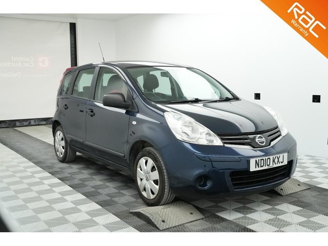 2010 10 Nissan Note 1.4 VISIA 5d 88 BHP