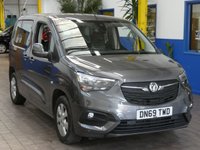 USED 2019 69 VAUXHALL COMBO LIFE 1.5 ENERGY CDTI S/S 5d 129 BHP 5 SEATS AIR CON CRUISE CONTROL PARKING SENSORS GENUINE LOW MILEAGE 1 OWNER 6 MONTHS GOLD WARRANTY