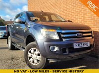 USED 2012 12 FORD RANGER 2.2 XLT 4X4 DCB TDCI 4d 148 BHP 