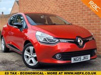 USED 2015 15 RENAULT CLIO 1.5 DYNAMIQUE MEDIANAV ENERGY DCI S/S 5d 90 BHP 