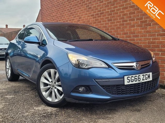 2016 66 Vauxhall Astra Gtc 1.4 SRI S/S 3d 138 BHP