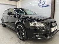 USED 2012 12 AUDI A3 2.0 TDI Black Edition Sportback 5dr Diesel Manual Euro 5 (s/s) (140 ps) &pound;35 Tax, BOSE, Voice Control