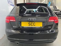 USED 2012 12 AUDI A3 2.0 TDI Black Edition Sportback 5dr Diesel Manual Euro 5 (s/s) (140 ps) &pound;35 Tax, BOSE, Voice Control