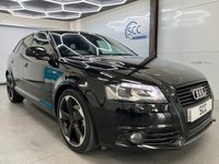 USED 2012 12 AUDI A3 2.0 TDI Black Edition Sportback 5dr Diesel Manual Euro 5 (s/s) (140 ps) &pound;35 Tax, BOSE, Voice Control