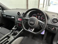 USED 2012 12 AUDI A3 2.0 TDI Black Edition Sportback 5dr Diesel Manual Euro 5 (s/s) (140 ps) &pound;35 Tax, BOSE, Voice Control