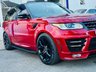 USED 2016 16 LAND ROVER RANGE ROVER SPORT 3.0 SDV6 AUTOBIOGRAPHY DYNAMIC LUMMA KIT OPEN PAN ROOF TWO-TONE HEAT & COOL SEATS SAT NAV REAR CAM STEPS HEAT & COOL SEATS~OPEN PAN ROOF