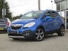 USED 2014 64 VAUXHALL MOKKA 1.4 SE S/S 5d 138 BHP Finished in BOROCAY BLUE MET with contrasting FULL HEATED LEATHER TRIM. This is one of the most popular in the compact SUV market together with its premium package, its a must have family suv. Features also include Full Heated Leather, Heated Steering Wheel, 4X4, 18" Alloys, DAB radio, B/Tooth, Cruise Control, Power Folding Mirrors, Park Sensors and much more. Dealer serviced at 3199, 6678, 16381, 24330 miles, 29913 miles, 33697 miles, 36392 miles, 47013 miles, 55381 miles, 655