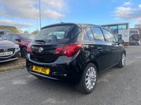 USED 2017 17 VAUXHALL CORSA 1.4 SE ECOFLEX 5d 89 BHP FRONT AND REAR PARKING SENSORS +  LED DAY TIME RUNNING LIGHTS +  APPLE CAR PLAY +  BLUETOOTH +  DAB RADIO +  FRONT HEATED SEATS +  HEATED STEERING WHEEL +  CLIMATE CONTROL +  CITY MODE +  USB +  TRACTION CONTROL ++