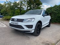 USED 2016 16 VOLKSWAGEN TOUAREG 3.0 V6 R-LINE TDI BLUEMOTION TECHNOLOGY 5d 259 BHP SATNAV-2 OWNERS-F/VW/S/HISTORY