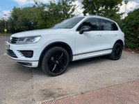 USED 2016 16 VOLKSWAGEN TOUAREG 3.0 V6 R-LINE TDI BLUEMOTION TECHNOLOGY 5d 259 BHP SATNAV-2 OWNERS-F/VW/S/HISTORY