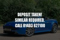 USED 2011 61 ASTON MARTIN VANTAGE 4.7 S V8 ROADSTER 2d 430 BHP FULL ASTON MARTIN HISTORY - CARBON SPORTS SEATS WITH MEMORY - CARBON EXTERIOR PACK - BRIGHT GRILL, WING AND BONNET VENTS -  RARE COBALT BLUE