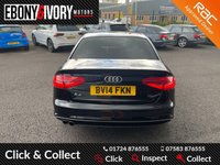 USED 2014 14 AUDI A4 2.0 TDI BLACK EDITION START/STOP 4d 148 BHP AUDI SERVICE HISTORY, PLUS 12M MOT + FRESH SERVICE INCLUDED IN THE SALE