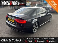 USED 2014 14 AUDI A4 2.0 TDI BLACK EDITION START/STOP 4d 148 BHP AUDI SERVICE HISTORY, PLUS 12M MOT + FRESH SERVICE INCLUDED IN THE SALE
