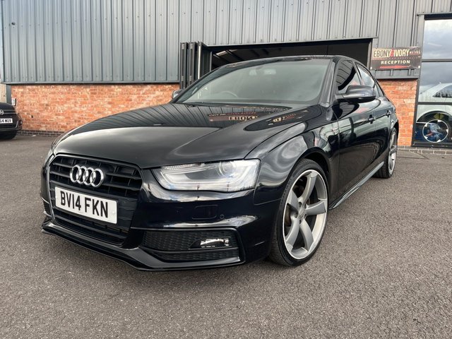 2014 14 Audi A4 2.0 TDI BLACK EDITION START/STOP 4d 148 BHP