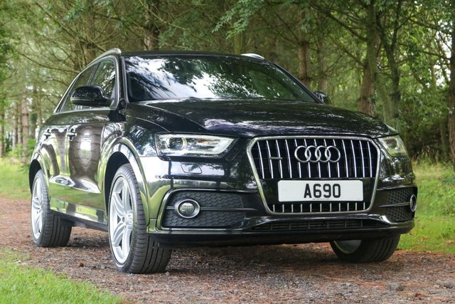 2012 62 Audi Q3 2.0 TDI [177] Quattro S Line 5dr S Tronic Automatic (Heated Full Leather, Privacy, 19