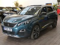 USED 2019 19 PEUGEOT 5008 1.5 BLUEHDI S/S GT LINE PREMIUM 5d 129 BHP 7 SEATS SAT NAV PART LEATHER INTERIOR HEATED SEATS PANORAMIC SUNROOF REAR VIEW CAMERA PARKING SENSORS 1 OWNER 6 MONTHS GOLD WARRANTY