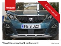 USED 2019 19 PEUGEOT 5008 1.5 BLUEHDI S/S GT LINE PREMIUM 5d 129 BHP 7 SEATS SAT NAV PART LEATHER INTERIOR HEATED SEATS PANORAMIC SUNROOF REAR VIEW CAMERA PARKING SENSORS 1 OWNER 6 MONTHS GOLD WARRANTY