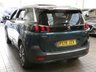 USED 2019 19 PEUGEOT 5008 1.5 BLUEHDI S/S GT LINE PREMIUM 5d 129 BHP 7 SEATS SAT NAV PART LEATHER INTERIOR HEATED SEATS PANORAMIC SUNROOF REAR VIEW CAMERA PARKING SENSORS 1 OWNER 6 MONTHS GOLD WARRANTY