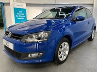 USED 2013 63 VOLKSWAGEN POLO  1.2 Match Edition Hatchback 3dr Petrol Manual Euro 5 (60 ps) P.Sensors, DAB, Cruise Control