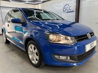 USED 2013 63 VOLKSWAGEN POLO  1.2 Match Edition Hatchback 3dr Petrol Manual Euro 5 (60 ps) P.Sensors, DAB, Cruise Control