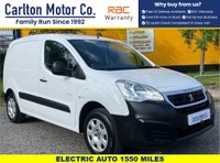 USED 2018 18 PEUGEOT PARTNER ONLY 1600 MILES L1 GALICIA FULLY ELECTRIC VAN  Look Genuine 1,538 Miles From New !!