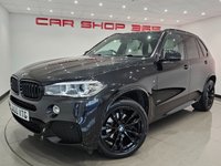 USED 2017 66 BMW X5 3.0 30D (258 PS) M SPORT AUTO XDRIVE ( EURO 6 ) S/S 5DR + PRO NAV + PANORAMIC E/SUNROOF + E/M/HEATED COMFORT / SPORT LEATHERS + HEAD UP + HARMAN KARDON + M SPORT PLUS PACK + R/CAMERA + F/R PARK + XENON / L.E.D.S + 20S + E/BOOT  PANROOF+R/CAM+XENON+COMFORT SEATS+NAV+HUD+HK+CRUISE