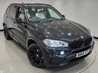 USED 2017 66 BMW X5 3.0 30D (258 PS) M SPORT AUTO XDRIVE ( EURO 6 ) S/S 5DR + PRO NAV + PANORAMIC E/SUNROOF + E/M/HEATED COMFORT / SPORT LEATHERS + HEAD UP + HARMAN KARDON + M SPORT PLUS PACK + R/CAMERA + F/R PARK + XENON / L.E.D.S + 20S + E/BOOT  PANROOF+R/CAM+XENON+COMFORT SEATS+NAV+HUD+HK+CRUISE
