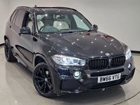 USED 2017 66 BMW X5 3.0 30D (258 PS) M SPORT AUTO XDRIVE ( EURO 6 ) S/S 5DR + PRO NAV + PANORAMIC E/SUNROOF + E/M/HEATED COMFORT / SPORT LEATHERS + HEAD UP + HARMAN KARDON + M SPORT PLUS PACK + R/CAMERA + F/R PARK + XENON / L.E.D.S + 20S + E/BOOT  PANROOF+R/CAM+XENON+COMFORT SEATS+NAV+HUD+HK+CRUISE