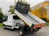 USED 2016 16 FORD TRANSIT 350 L3 D/CAB TIPPER & TOOLSTORE [ ONE STOP BODY ] DRW  Direct to us from lease company
