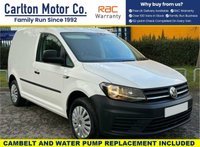 USED 2018 18 VOLKSWAGEN CADDY 2.0 C20 TDI STARTLINE 101 BHP CAMBELT AND AND WATER PUMP CHANGED
