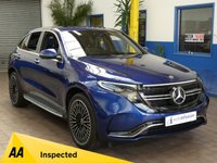 USED 2020 20 MERCEDES-BENZ EQC 0.0 EQC 400 4MATIC AMG LINE PREMIUM PLUS 5d 403 BHP TOP OF THE RANGE PAN SUNROOF NAV LEATHER CAMERA 1 OWNER STUNNING EXAMPLE