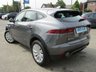 USED 2018 68 JAGUAR E-PACE 2.0 SE 5d 246 BHP Finished in CORRIS GREY with contrasting IVORY Memory Electric Seats. This Sporty SUV has great looks, spacious with a big boot. This E-Pace is a small SUV that feels like a big SUV. It has a high driving position and great grip. Features include, Sat Nav, Alloys, Rear View Camera, Cruise, DAB, Park Sensors and much more. Dealer Serviced at 8309 miles, 11426 miles, 16148 miles, 21464 miles and on arrival at 28302 miles.