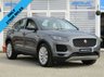 USED 2018 68 JAGUAR E-PACE 2.0 SE 5d 246 BHP Finished in CORRIS GREY with contrasting IVORY Memory Electric Seats. This Sporty SUV has great looks, spacious with a big boot. This E-Pace is a small SUV that feels like a big SUV. It has a high driving position and great grip. Features include, Sat Nav, Alloys, Rear View Camera, Cruise, DAB, Park Sensors and much more. Dealer Serviced at 8309 miles, 11426 miles, 16148 miles, 21464 miles and on arrival at 28302 miles.
