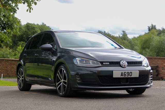 2016 16 Volkswagen Golf 2.0 TDI (184) GTD 5dr DSG Euro 6 (Navigation, Body Styling Rear Spoiler, Keyless Entry/Go, Heated Seats)