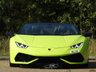 USED 2017 LAMBORGHINI HURACAN 5.2 LP 610-4 SPYDER 2d 610 BHP HUGE SPEC VERDE SCANDAL 22K