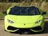 USED 2017 LAMBORGHINI HURACAN 5.2 LP 610-4 SPYDER 2d 610 BHP HUGE SPEC VERDE SCANDAL 22K