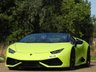 USED 2017 LAMBORGHINI HURACAN 5.2 LP 610-4 SPYDER 2d 610 BHP HUGE SPEC VERDE SCANDAL 22K