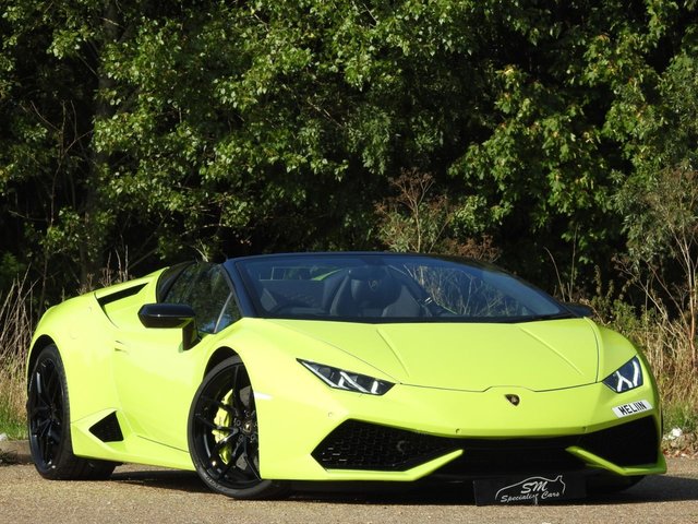 2017 Lamborghini Huracan 5.2 LP 610-4 SPYDER 2d 610 BHP